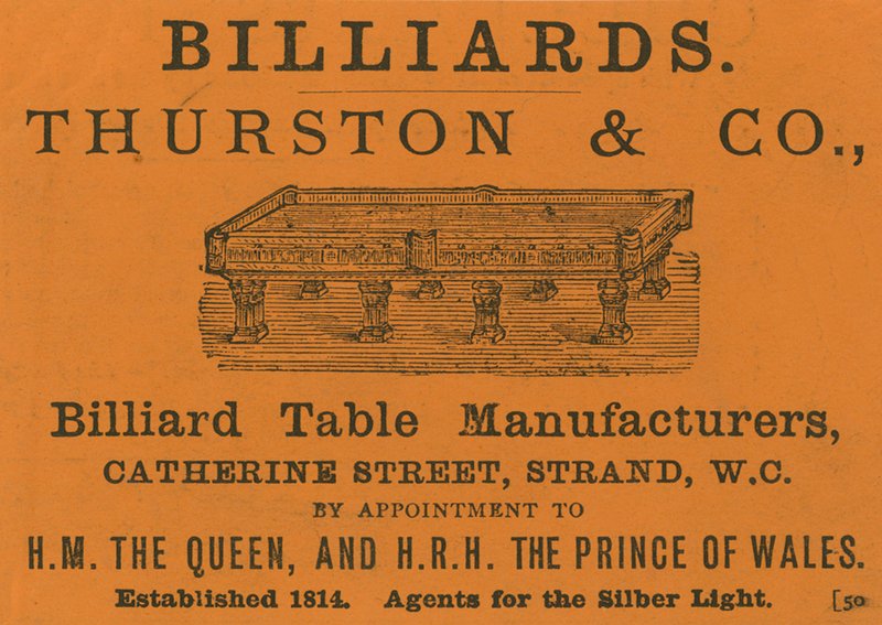 Annonce for Thurston & Co af English School