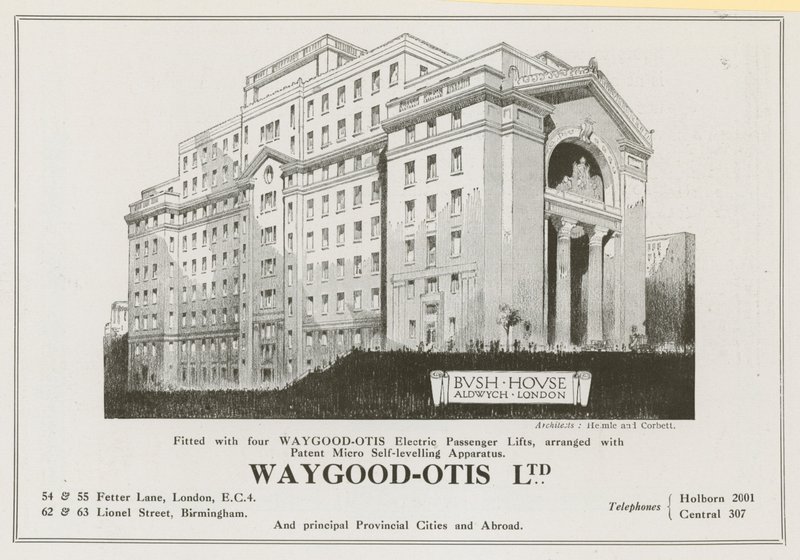 Annonce for Waygood-Otis Limited af English School