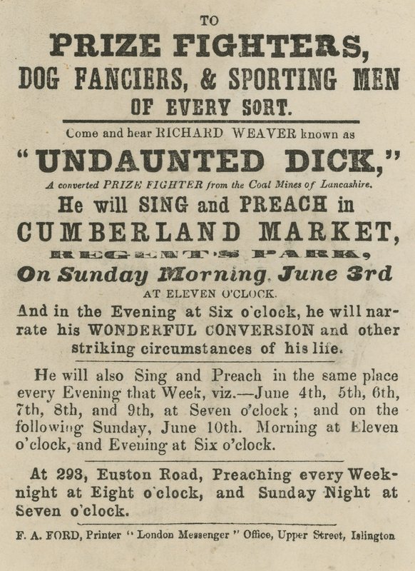 Annoncering Unaunted Dick af English School