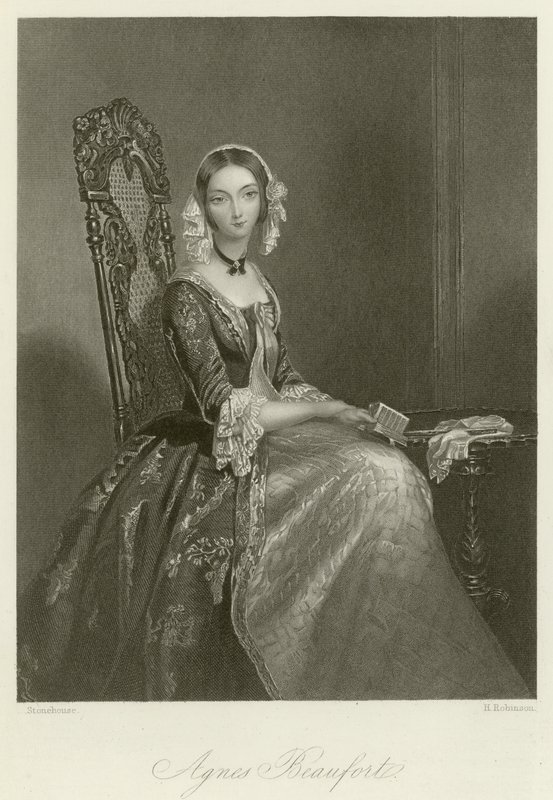 Agnes Beaufort af English School
