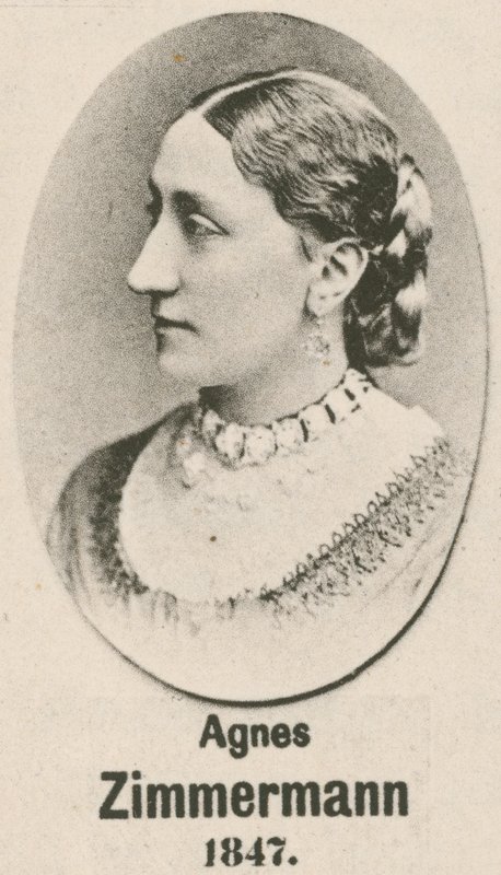 Agnes Zimmermann (dybtryk) af English School