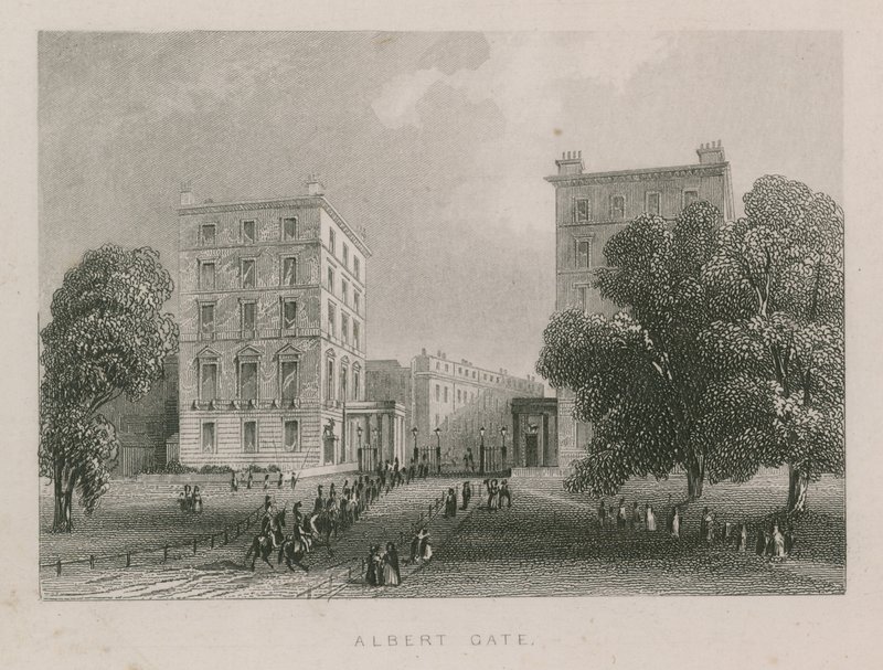 Albert Gate, Kensington Park, London af English School