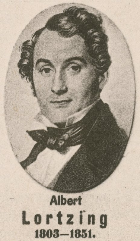 Albert Lortzing (gravering) af English School