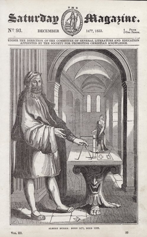 Albert eller Albrecht Durer (gravering) af English School