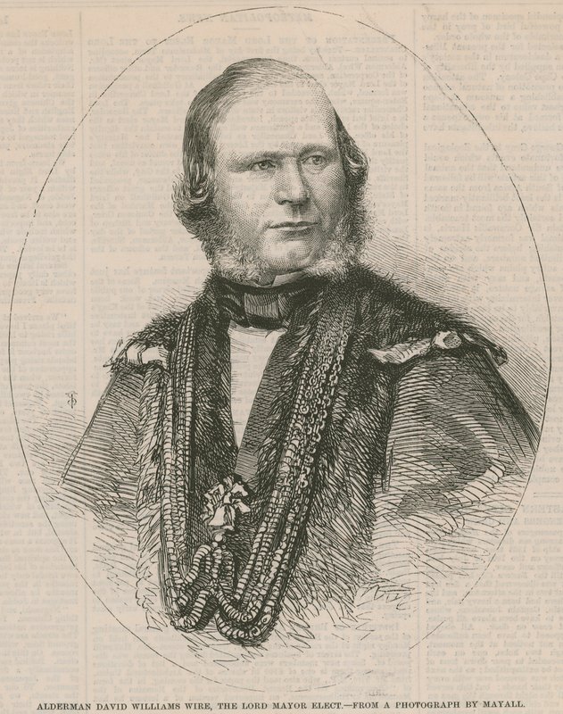Rådmand David Williams Wire, den valgte overborgmester af English School