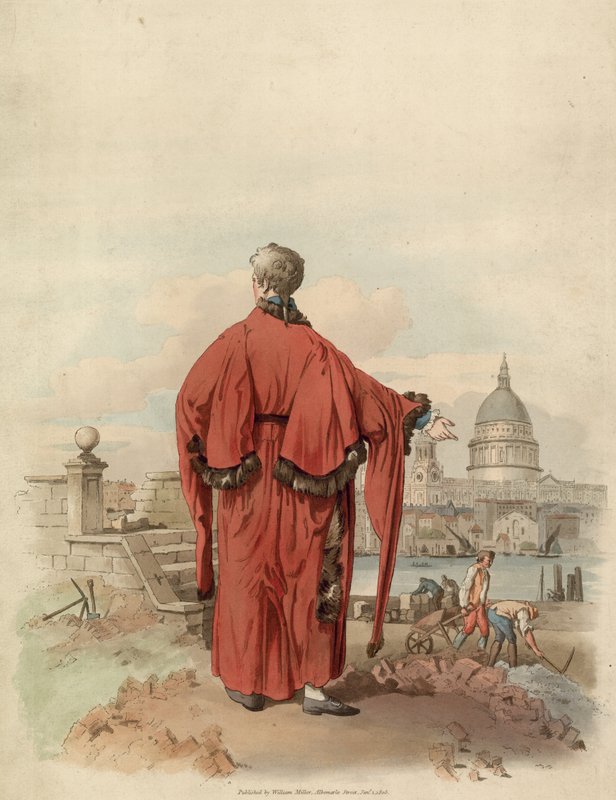 Alderman of Mansion House, London af English School