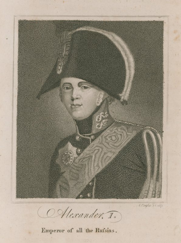 Alexander I, kejser af alle Rusland af English School