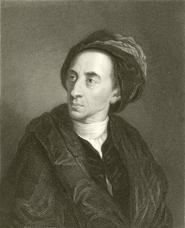 Alexander Pope af English School