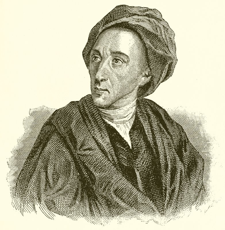 Alexander Pope af English School