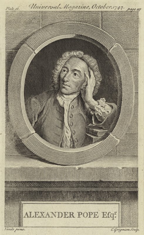 Alexander Pope, Esquire af English School