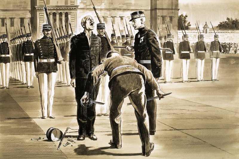 Alfred Dreyfus, fangen på Djævleøen af English School