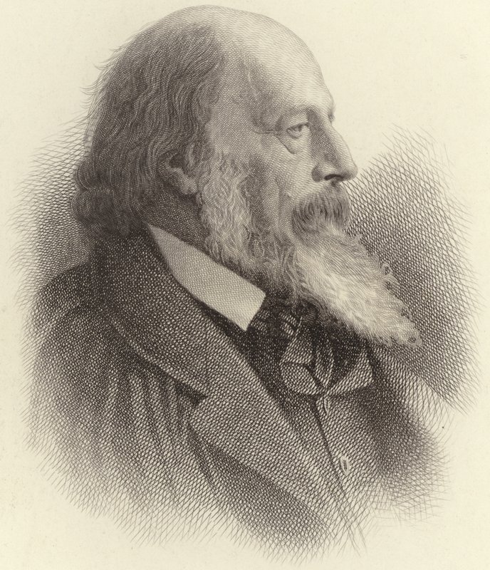 Alfred Tennyson af English School