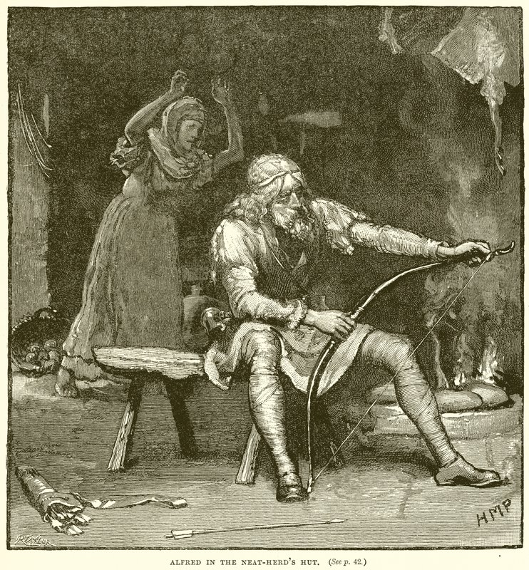 Alfred i den pæne besætningshytte af English School