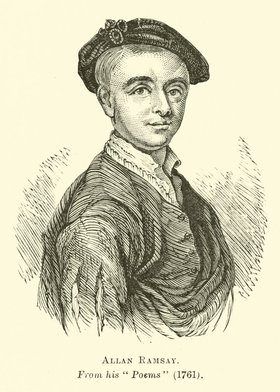 Allan Ramsay  af English School