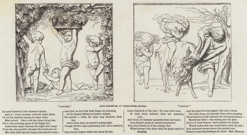 Alto-Relievos, af Alexander Munro (gravering) af English School