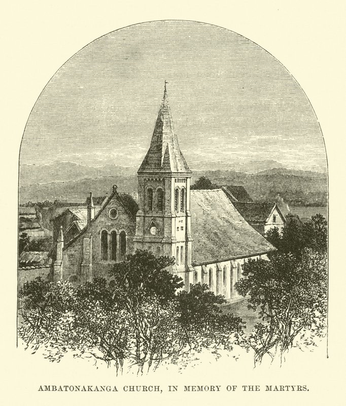 Ambatonakanga kirke, til minde om martyrerne af English School