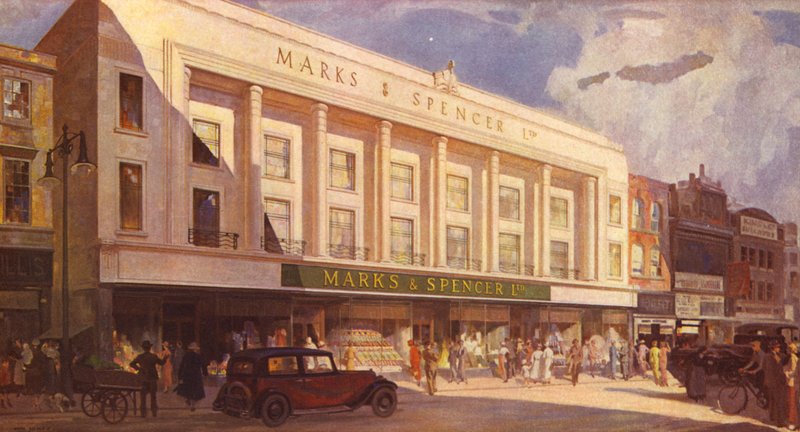 En forhøjning af klassisk design, 1935 af English School