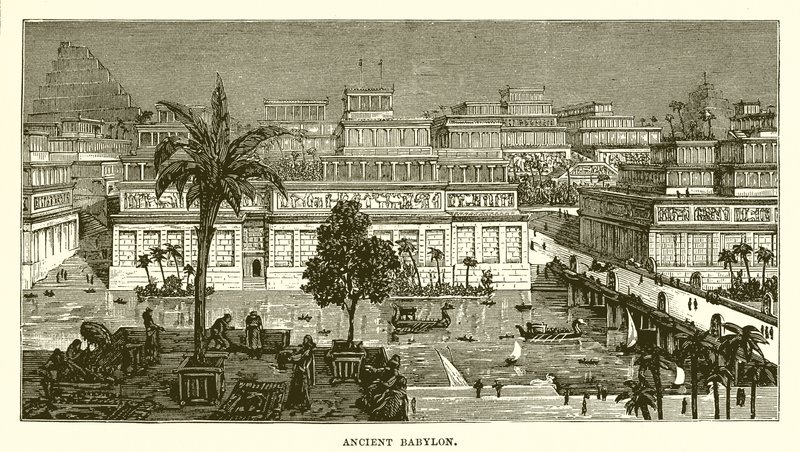 Det gamle Babylon af English School