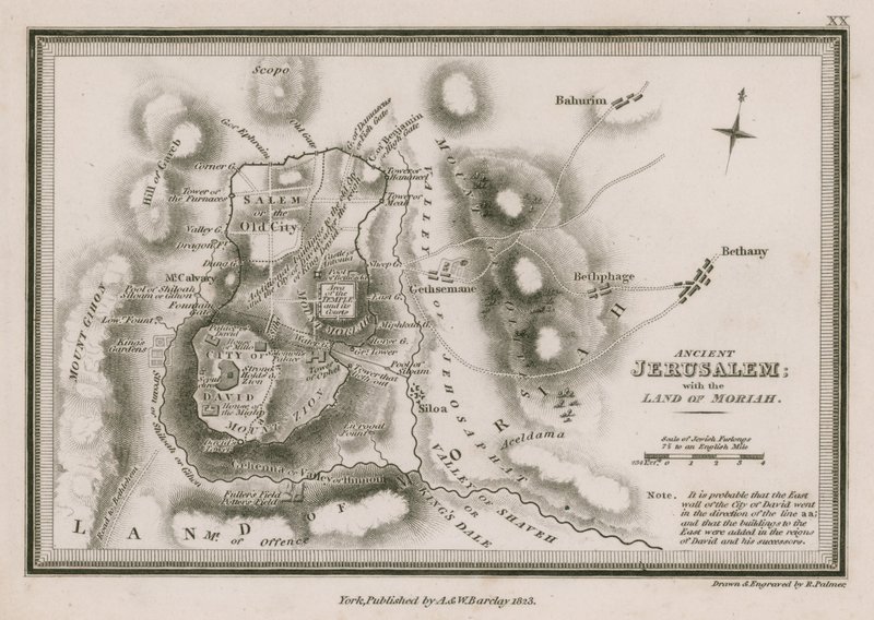 Det gamle Jerusalem; med Morias Land af English School