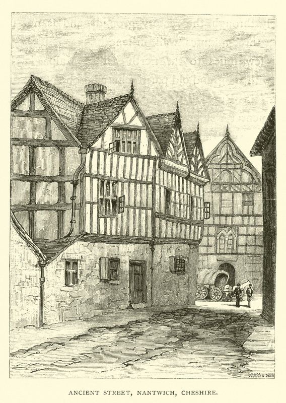 Ancient Street, Nantwich, Cheshire af English School