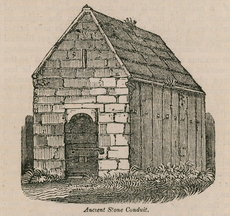 Gammel stenrør af English School
