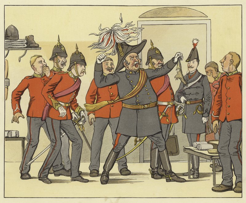 Og hør, hvilken larm generalen laver! Coriolanus, 1. akt, scene 5 af English School