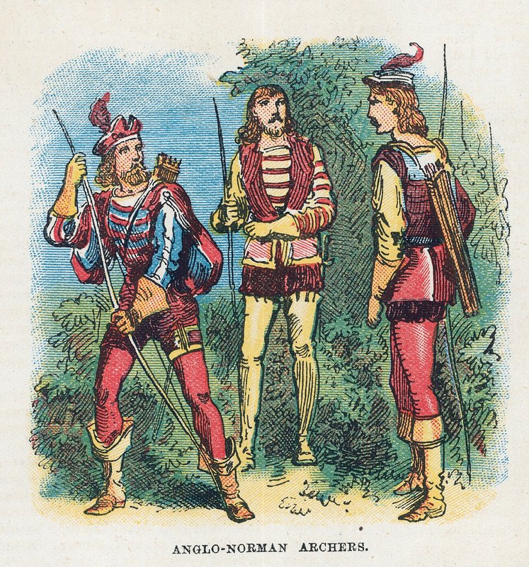 anglo-normanniske bueskytter af English School