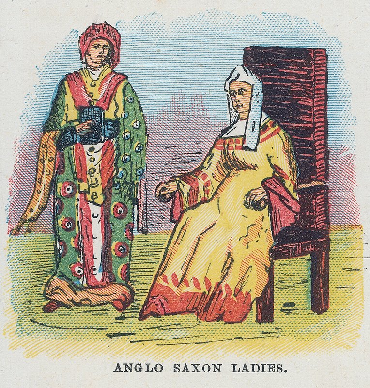 angelsaksiske damer, kvinder, kvinder af English School
