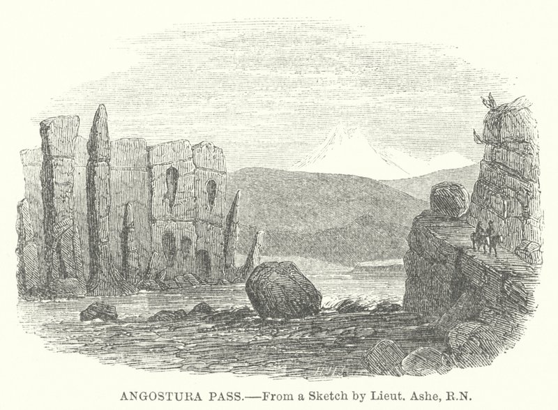 Angostura Pass (indgravering) af English School
