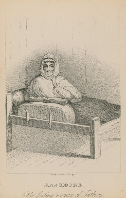 Ann Moore, den fastende kvinde fra Tutbury af English School