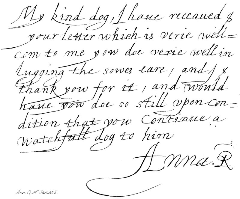 Ann, Q af James I af English School