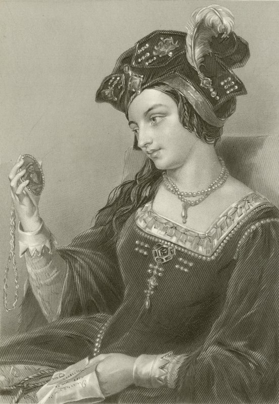 Anne Boleyn, 2. hustru til kong Henrik VIII af English School