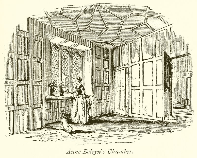 Anne Boleyns Kammer af English School