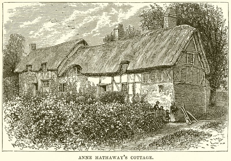 Anne Hathaways Cottage af English School