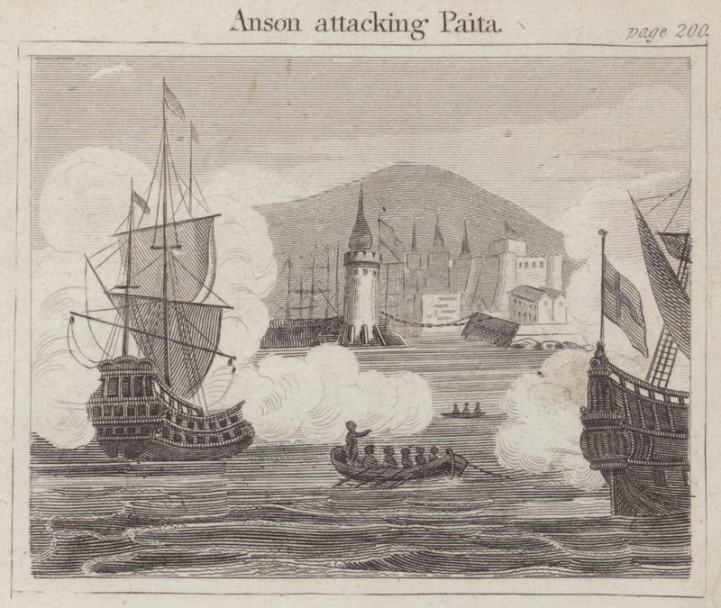 Anson angriber Paita af English School