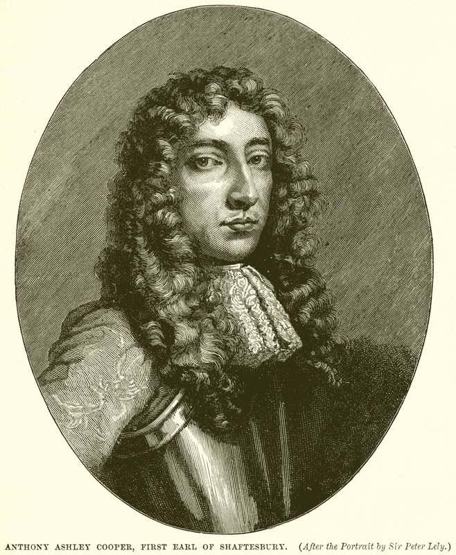 Anthony Ashley Cooper, første jarl af Shaftesbury af English School