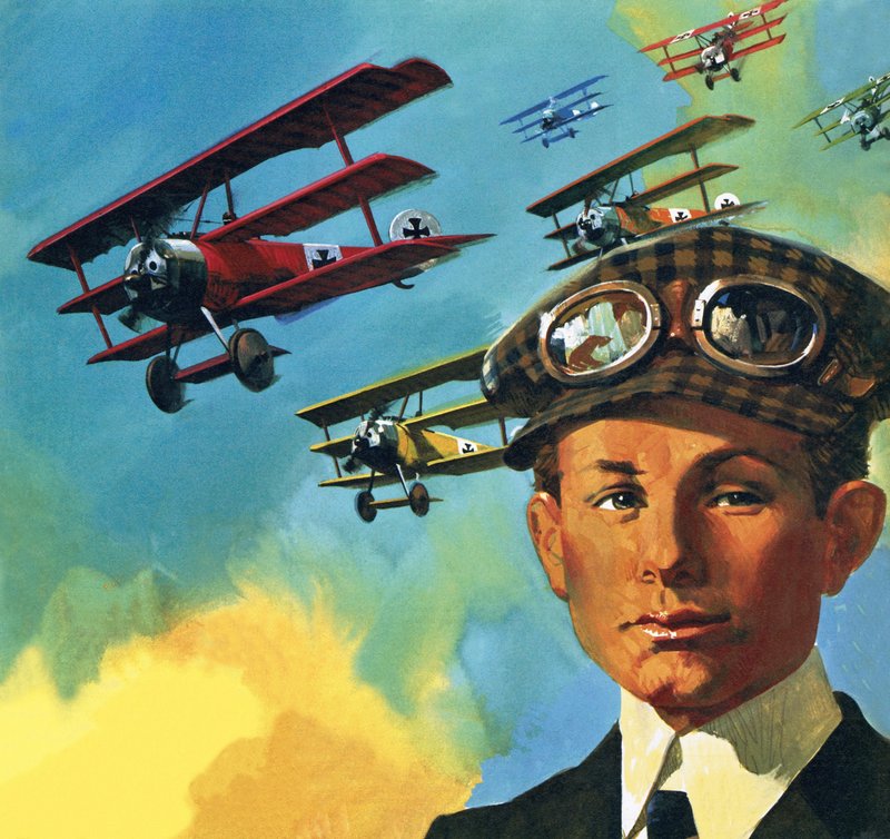 Anthony Fokker af English School