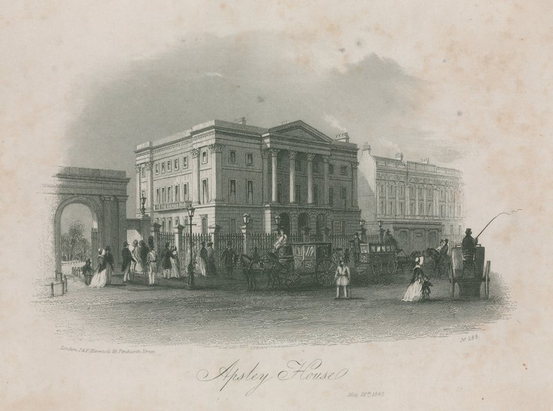 Apsley House, Hyde Park Corner, London af English School