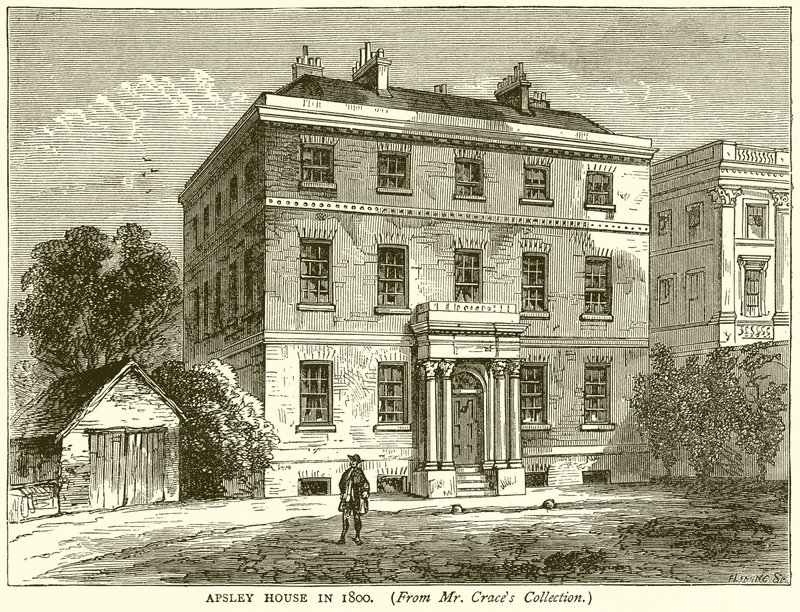 Apsley House i 1800 af English School