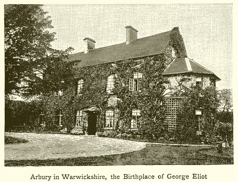 Arbury i Warwickshire, George Eliots fødested af English School