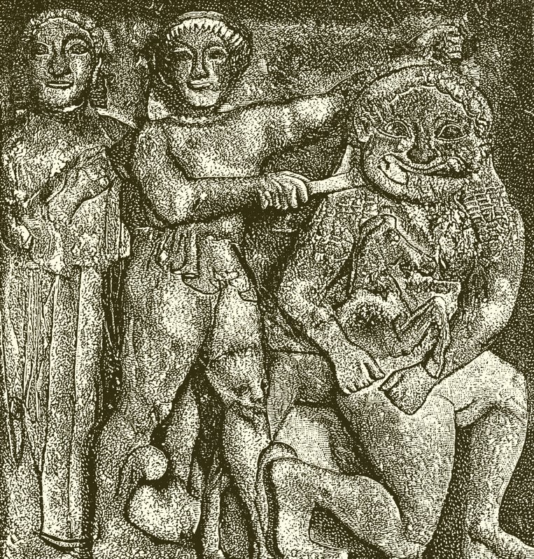 Arkaisk Metope fra Selinus af English School