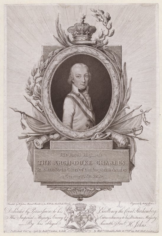 Ærkehertug Charles, hertug af Teschen, østrigsk soldat af English School