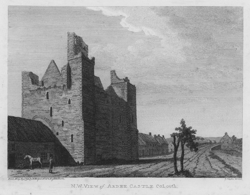 Ardee Castle, County Louth, Irland af English School