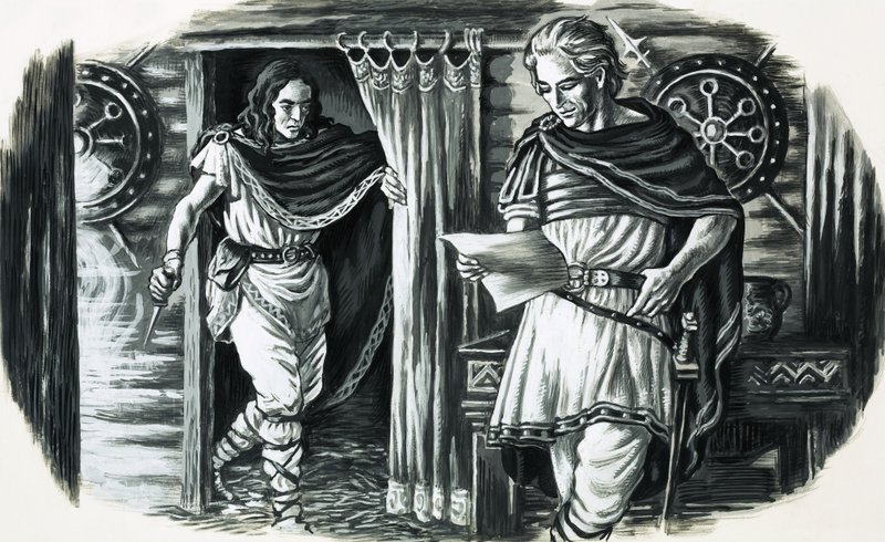 Armenius, en tysk prins fanget af romerne, som senere befriede Tyskland af English School