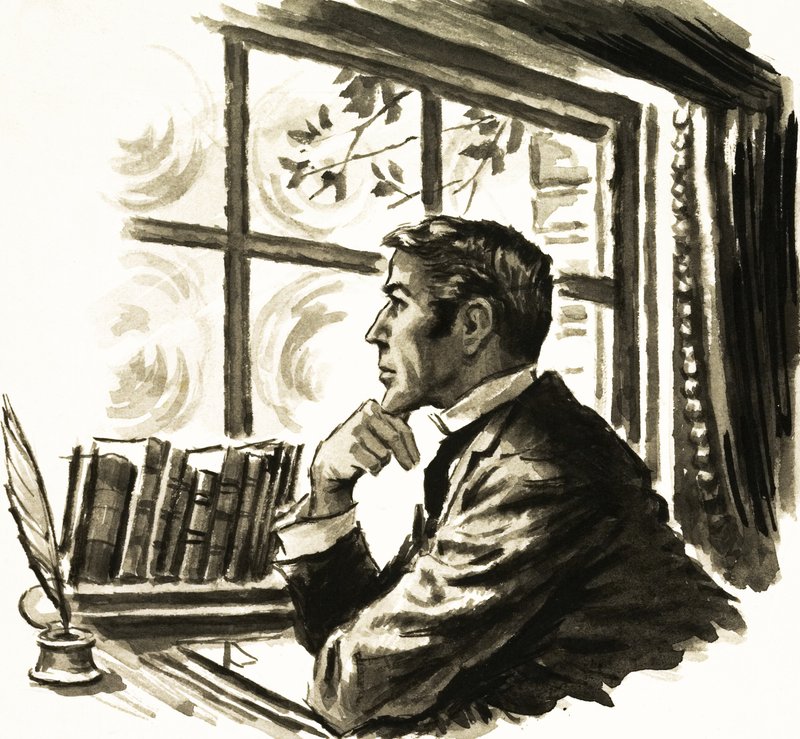 Arnold Bennett: en scene fra A Man From The North af English School