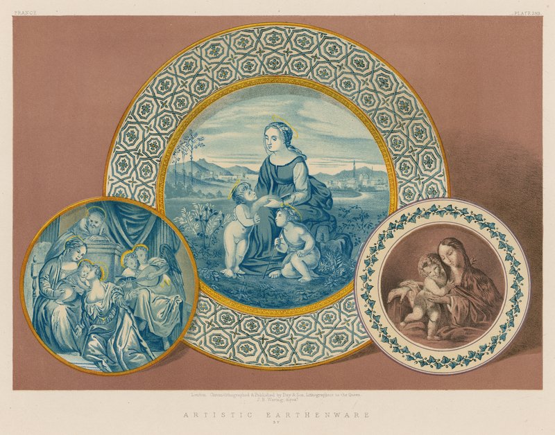 Kunstnerisk lertøj af English School