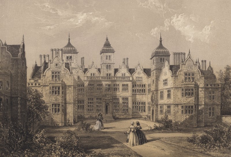 Aston Hall, Warwickshire af English School