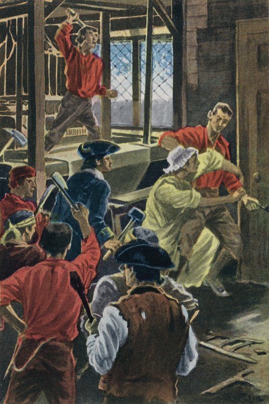 Angreb på Hargreaves maskine af English School
