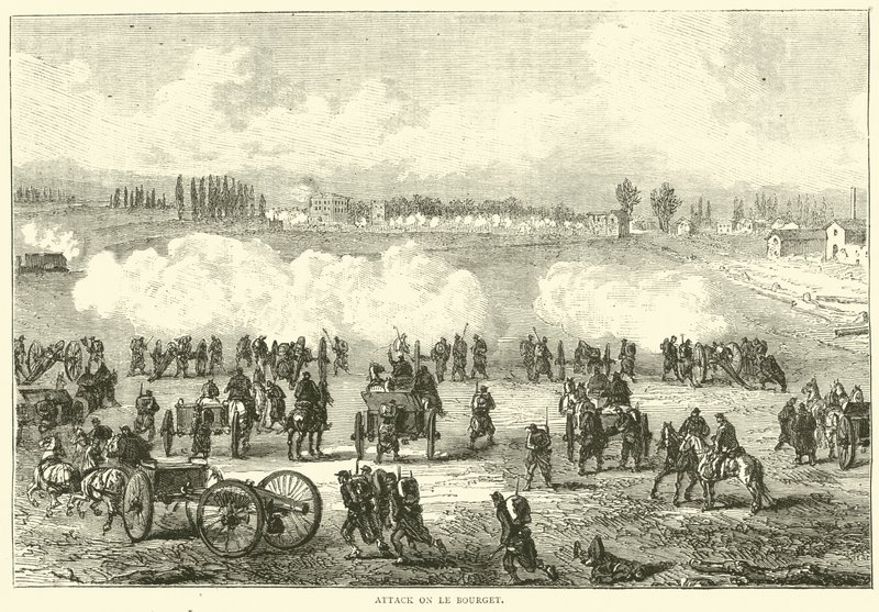 Angreb på Le Bourget, december 1870 af English School