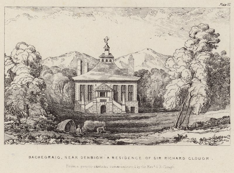 Bachegraig, residensen for Sir Richard Clough af English School